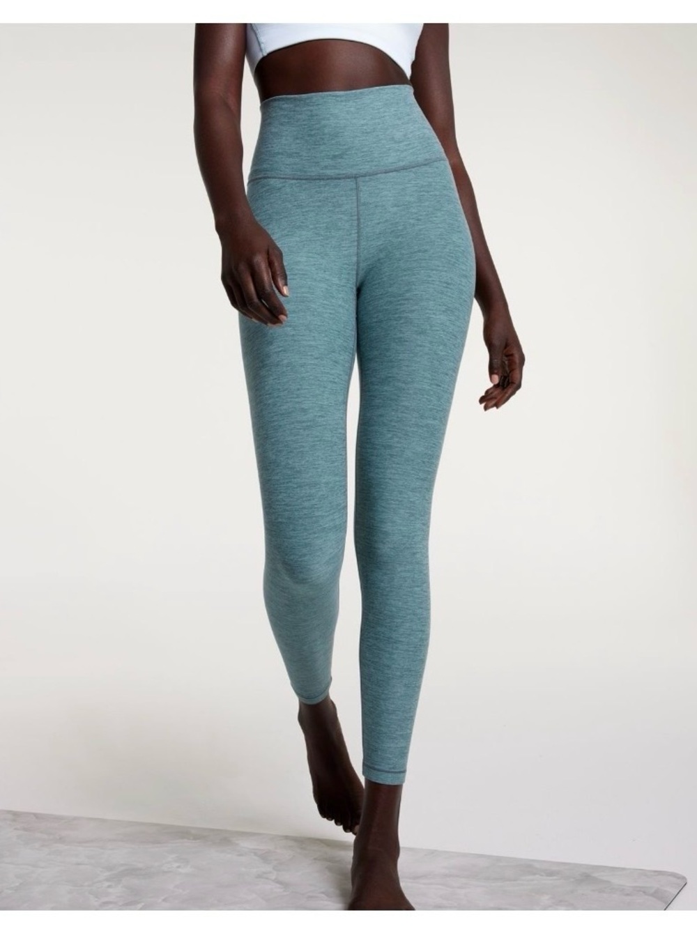 Calia LustraLux 7/8 Leggings in Puya Green Heather